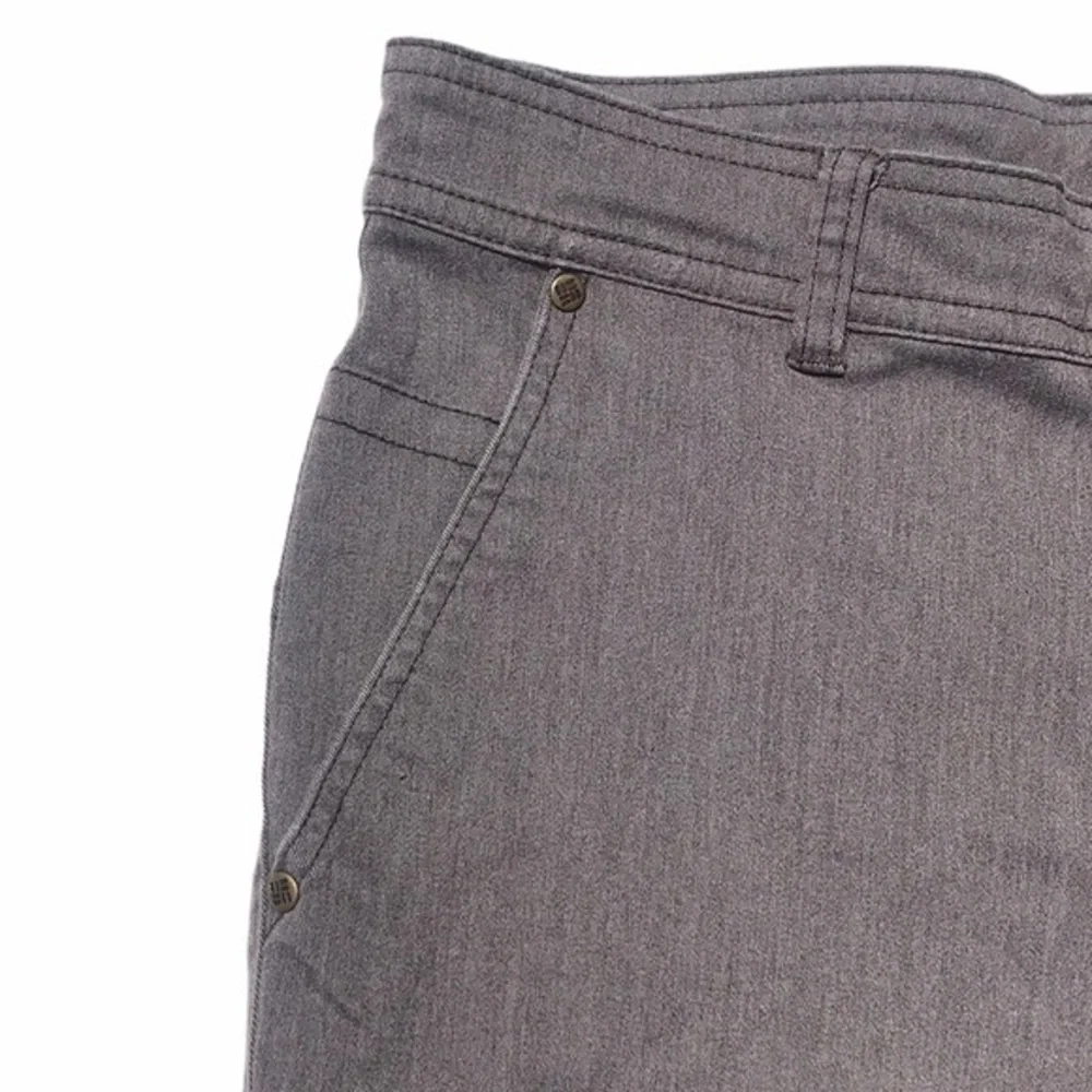 Columbia Men's Straight Fit Heather Brown Pants - Picture 8 of 11